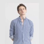 Stripehaven Blue Striped Shirt